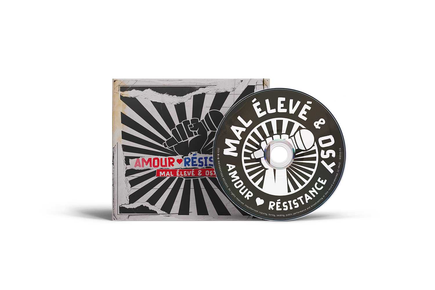  Amour/Resistance, CD Digipack 